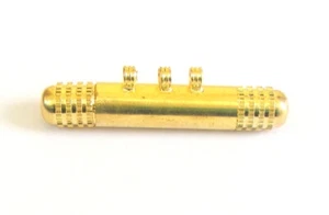 CIONDOLO MEDAGLIONE OTTONE SENZA PIETRA INDAIN TABEEZ O TAVEEZ 4,6 CM PB1 SPEDIZIONE GRATUITA - Foto 1 di 2