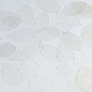 Facette Edelstein Träne Pailletten 1,25" Kristall Glanz perlmutt Wascheffekt Pailletten - Bild 1 von 2