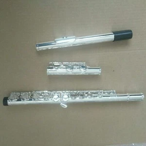 Excellent Flute with Case 16 Closed Holes C Tone E Key Concert - Picture 1 of 4