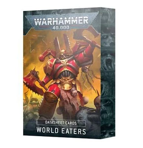 World Eaters - Datasheet Cards: Games Workshop Warhammer 40000 - Picture 1 of 1