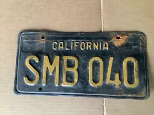 1963 - Kalifornien - Nummernschild 2 Kennzeichen - Bild 1 von 1