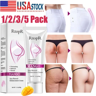 Crema de glúteos 5/3 unidades para agrandar glúteos gruesos aumento de glúteos crecimiento de caderas Foto 1 de 4