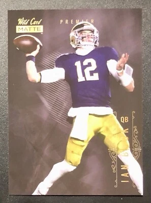 2021 Wild Card MATTE - Ian Book #MBC-26 Retail Black (RC) - Image 1 of 2