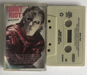 Quiet Riot - Metal Health - CASSETTE Tape 1983 CBS   PZT 38443 Heavy Metal Rock - Picture 1 of 12