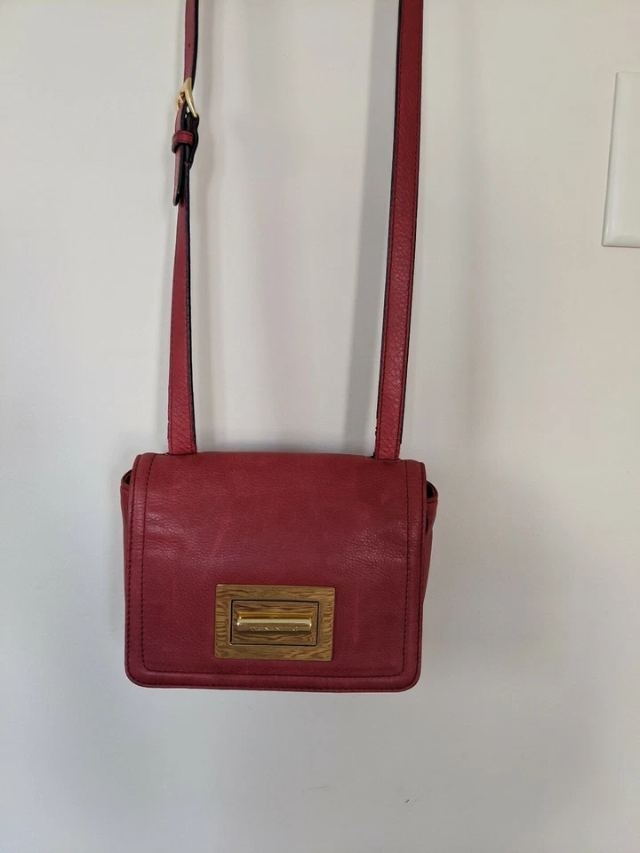 Genuine Leather Tignanello Messenger Bag - Image 1 of 4