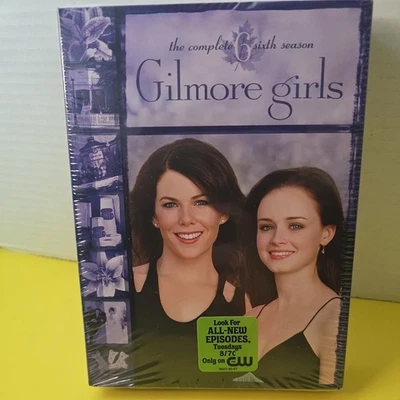 Gilmore Girls The Complete Sixth Season 6 (DVD 2006 6 Disc Set) Sealed New Foto 1 de 4