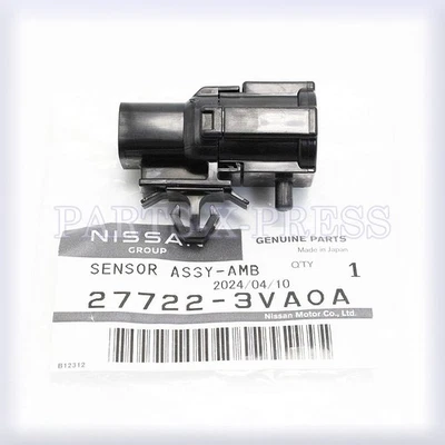 SENSOR DE TEMPERATURA DEL AIRE AMBIENTE ORIGINAL OEM NUEVO NISSAN 350Z INFINITI 27722-3VA0A Foto 1 de 4