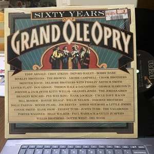 sixty years grand ole opry w/lester flat dolly parton and more 2lps vinyl is nm - Picture 1 of 24