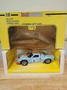 Jouef Evolution 1:18 Scale Ford GT 40 Le Mans Winner 1969 #6 Blue 3008 NEW - Picture 1 of 4