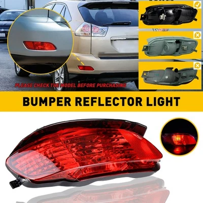 Left Rear bumper Reflector lamp Light For Lexus RX300 RX330 RX350 RX400 2004-09 - Image 1 of 4