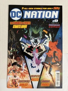 DC Nation #0 Comic Book NM+ 2018 Batman Superman Joker Cover Art by Clay Mann - Picture 1 of 2