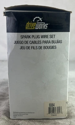 9384 Drive Works Spark Plug Wire Set fits; Ford Ranger 1990-1996 - Image 1 of 4