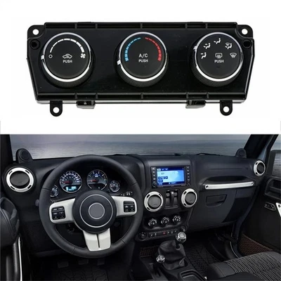 Car A/C Heater Climate Control # 55111168AI Fit For Jeep Wrangler 2011 2012 2013 - Image 1 of 4