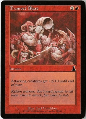 Trumpet Blast Urza's Destiny LP MTG - Image 1 of 2