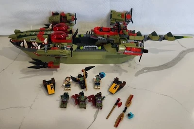 LEGO CHIMA: Cragger's Command Ship 70006 USED - Image 1 of 4