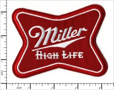 24 Pcs Embroidered Iron on patches Miller High Life Beer 102x78mm AP065LiC