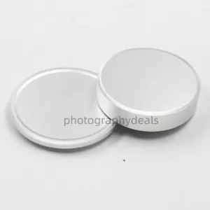 1 SET Silver Metal M42 Lens Rear Cap Camera Body Cap for M42 42mm Mount Lens - Picture 1 of 8