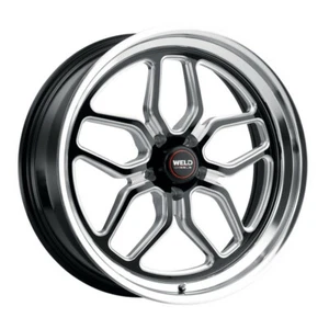 Weld S1528C071N32 for 18x5 Laguna Drag 5x115 ET32 BS1.5 Gloss Black MIL 78.1 - Picture 1 of 5