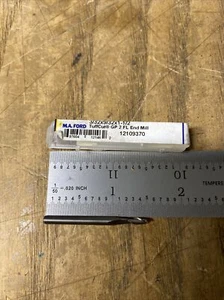MA FORD 12109370 3/32"" TuffCut 2 Flöte Vollhartmetall Endfräse 9/32"" 21JS1200-D2 - Bild 1 von 4