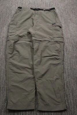 Pantalones de senderismo convertibles para mujer REI para mujer 16 (34x30) verde exterior nailon Foto 1 de 4