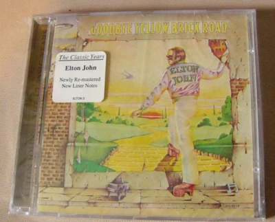 Elton John  Goodbye Yellow Brick Road The Classic Years CD New Crack In Case - Image 1 of 2