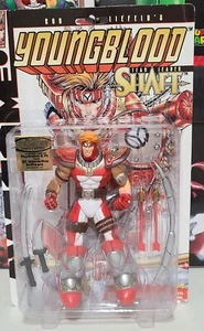 Rob Liefelds Youngblood Shaft Figure 1997 Awesome Toys - Picture 1 of 2