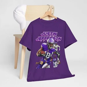 Justin Jefferson Tribute Unisex Heavy Cotton T-Shirt - Bild 1 von 68
