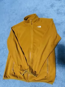 Vellón con cremallera completa naranja Polartec mediano The North Face para hombre - Imagen 1 de 12