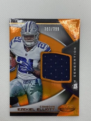 2016 Certified Ezekiel Elliott New Generation Orange Jersey Rookie /399 🔥🔥🔥 - Image 1 of 3