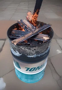 🤩🛢️🛢️Spundfass Metallfass Stahlfass Ölfass Feuertonne 205L🛢️🛢️🤩 - Bild 1 von 6