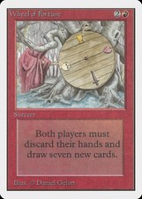 Wheel of Fortune Unlimited PLD Red Rare Reserved List MAGIC MTG CARD ABUGames