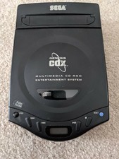 Sega Genesis CDX console Tested Cleaned Working with OEM power supply