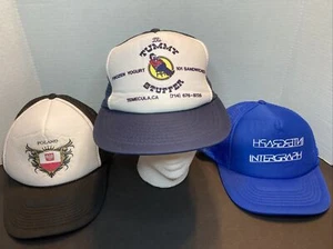 3 tolle Vintage Trucker Style Snapback Hüte - Bild 1 von 7
