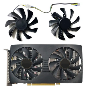 1 Paar 85mm Grafikkarte Lüfter Ersatz Lüfter für MANLI GTX1060 Gallardo - Bild 1 von 8