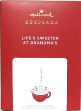 Hallmark  Life's Sweeter At Grandma's  Keepsake Ornament 2021