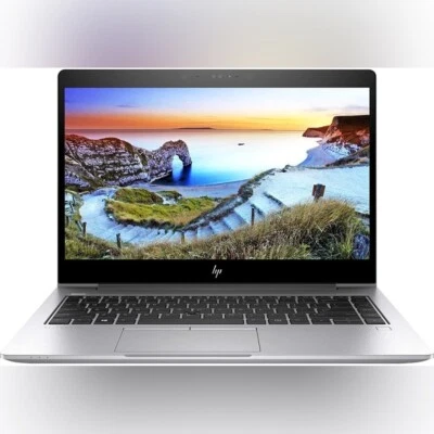 HP Elitebook 840 G5 14-inch FHD (1920x1080) Business Laptop With Charger - Image 1 of 4