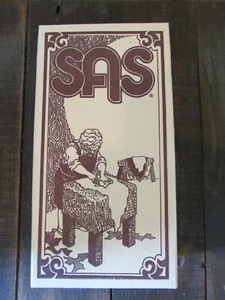 VTG SAS Shoe Box Only Empty 1970's-80's - Picture 1 of 6