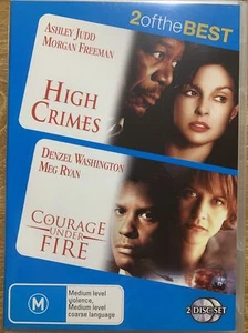 DVD: High Crimes + Courage Under Fire - 2 Of The Best (M Freeman & D Washington) - Picture 1 of 2