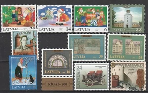 Latvia Lettland Lettonia 1996-2009 Mix Of Postage Stamps - Picture 1 of 1