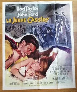 JEUNE CASSIDY julie christie john ford affiche cinema originale 150x120 '65 - Imagen 1 de 1