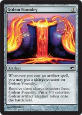 GOLEM FOUNDRY X4 4 4X Scars of Mirrodin MTG Magic the Gathering Cards DJMagic