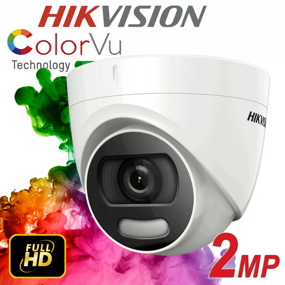 Hikvision DS-2CE72DFT-F28 2.8mm Lens 2 MP - White (DS2CE72DFTF28)
