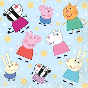 Round out your adorable place settings with Peppa Pig lunch napkins! Create a Pe - Picture 1 of 1