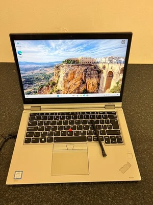 Lenovo ThinkPad X380 Yoga 13.3" i5  8GB Ram 256GB Ssd, 2in1  Touchscreen-Win 11  - Image 1 of 4