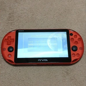 PSVita Wi-Fi modelo rojo metálico PCH-2000ZA26 - Imagen 1 de 7