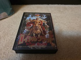 Royal Blood Famicom NES Japan import Complete CIB +box manual map US Seller