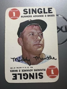 1968 Topps Spiel #2 Mickey Mantle gut/sehr gut New York Yankees - Bild 1 von 3