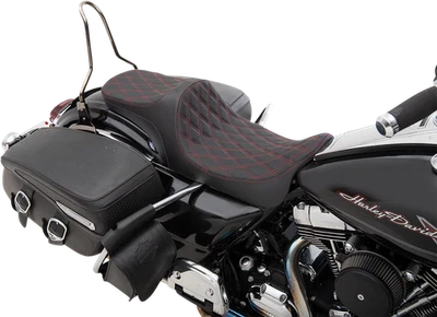 Assento 08-22 Harley Street Glide Drag Specialties 0801-1306 Predator III 2 para cima - Imagem 1 de 2