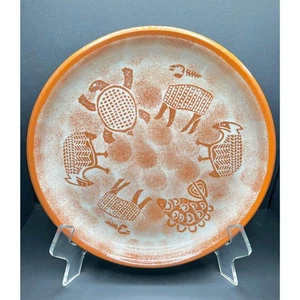 Sigma Steinzeug Samburu Safari 10" Vintage Speiseteller - Bild 1 von 8