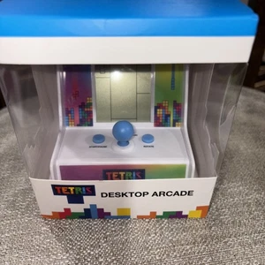 Tetris Desktop Arcade Game. Retro Inspired Mini Arcade Game. - Picture 1 of 7